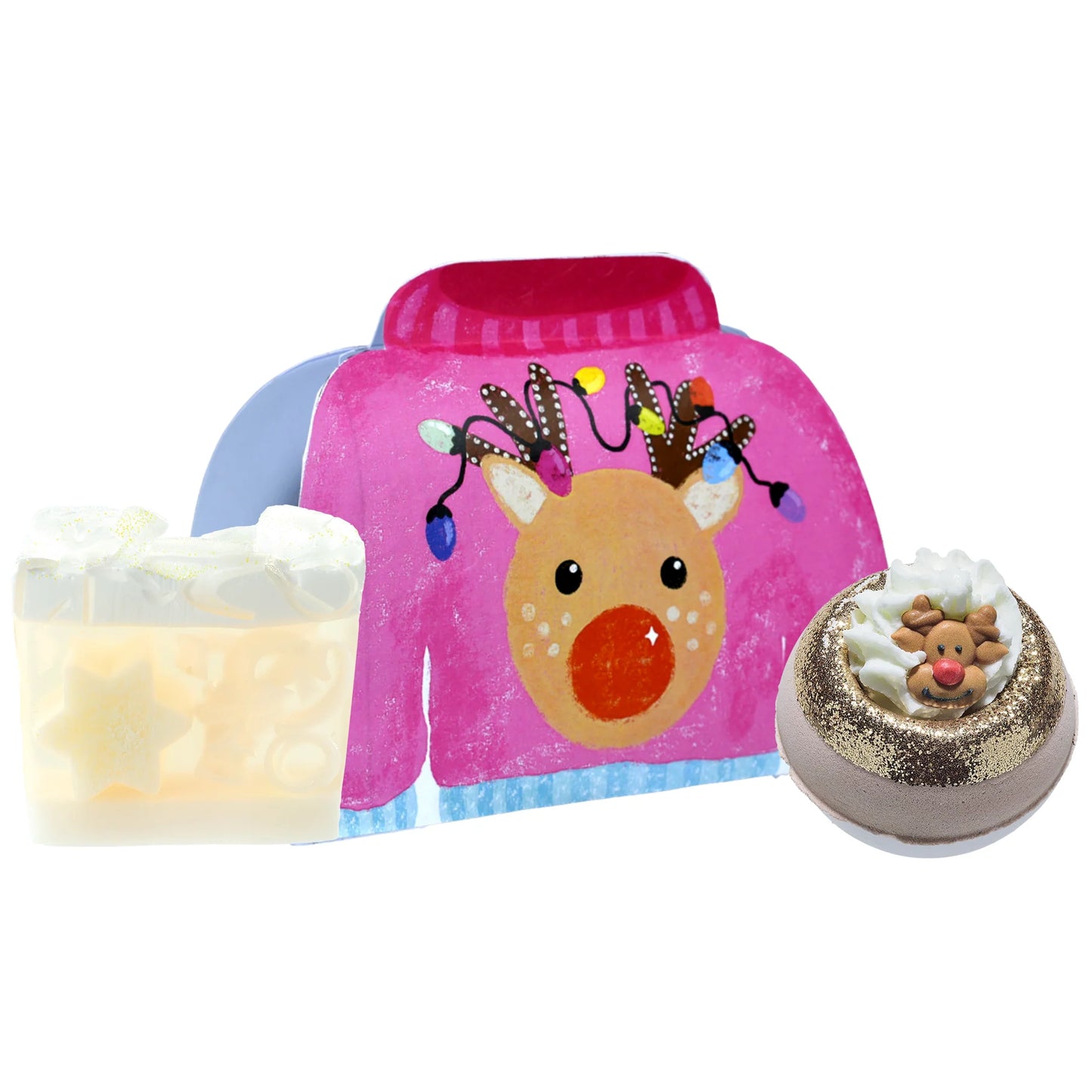 Coffret de Noël pour le bain Cerf - Bomb Cosmetics
