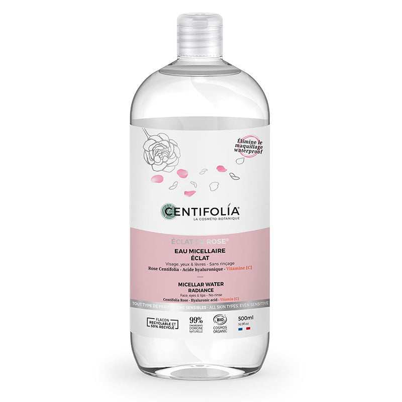 Eau micellaire éclat 500ml Centifolia