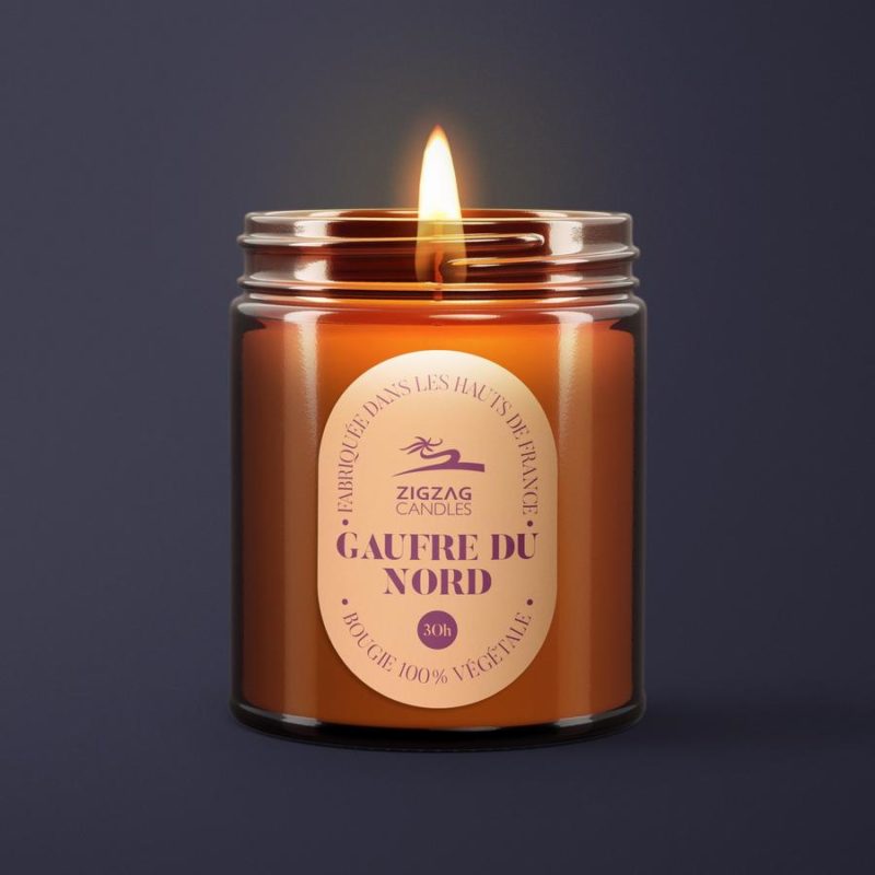 Bougie Gaufre du Nord - ZIGZAG Island