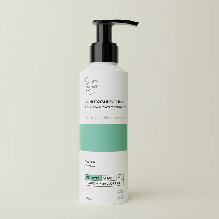 Gel nettoyant purifiant 150ml Clémence & Vivien