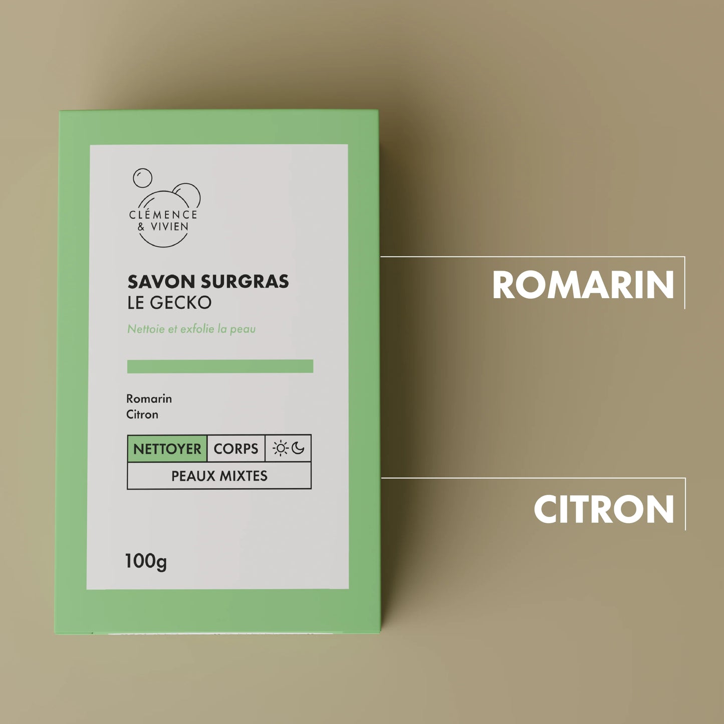 Savon à froid Clémence et Vivien