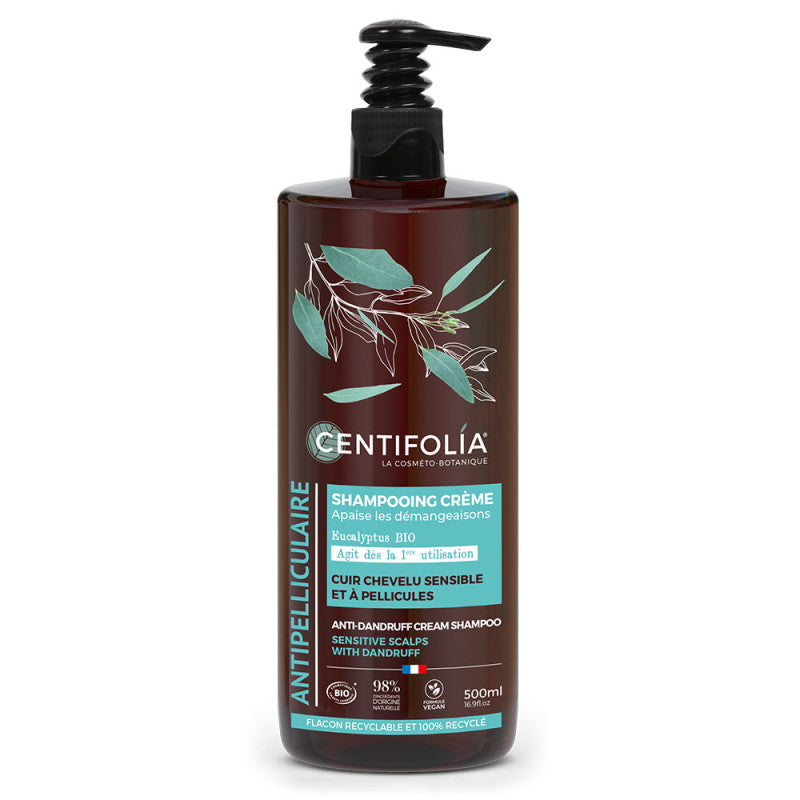 Shampoing crème antipelliculaire Centifolia