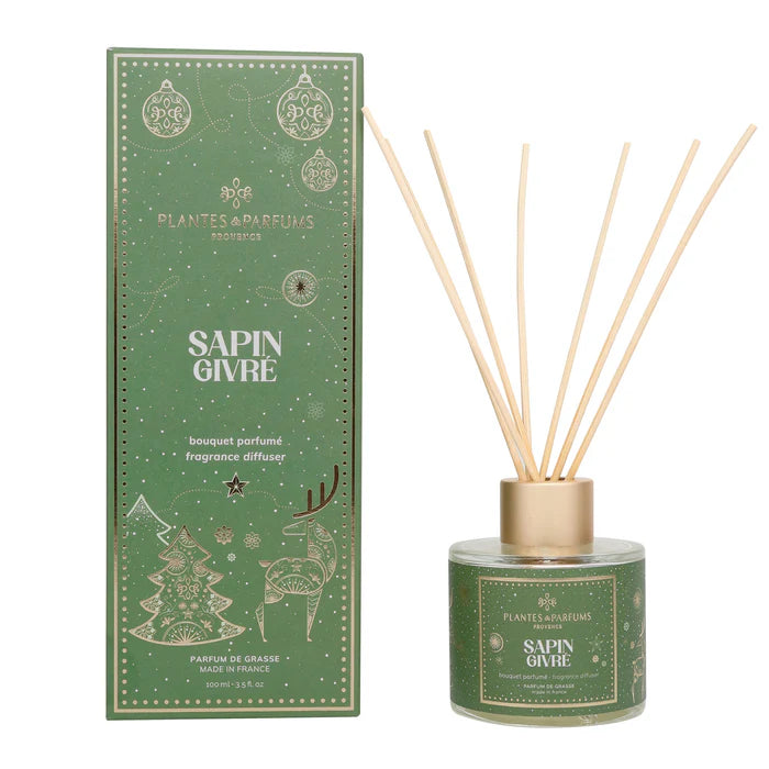 Bouquet parfumé Sapin Givré 100ml Plantes & Parfums