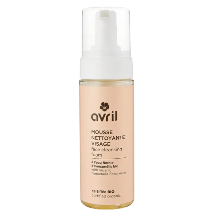 Mousse nettoyante visage 150ml Avril