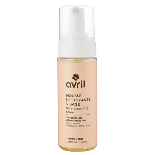 Mousse nettoyante visage 150ml Avril