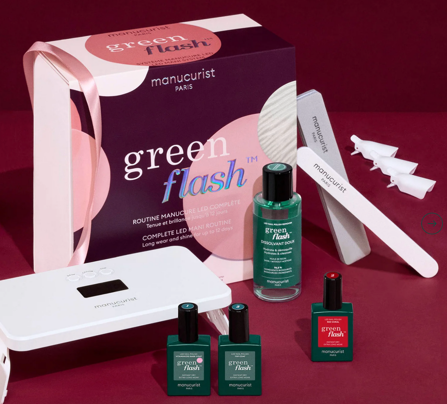 Coffret Green Flash Manucurist