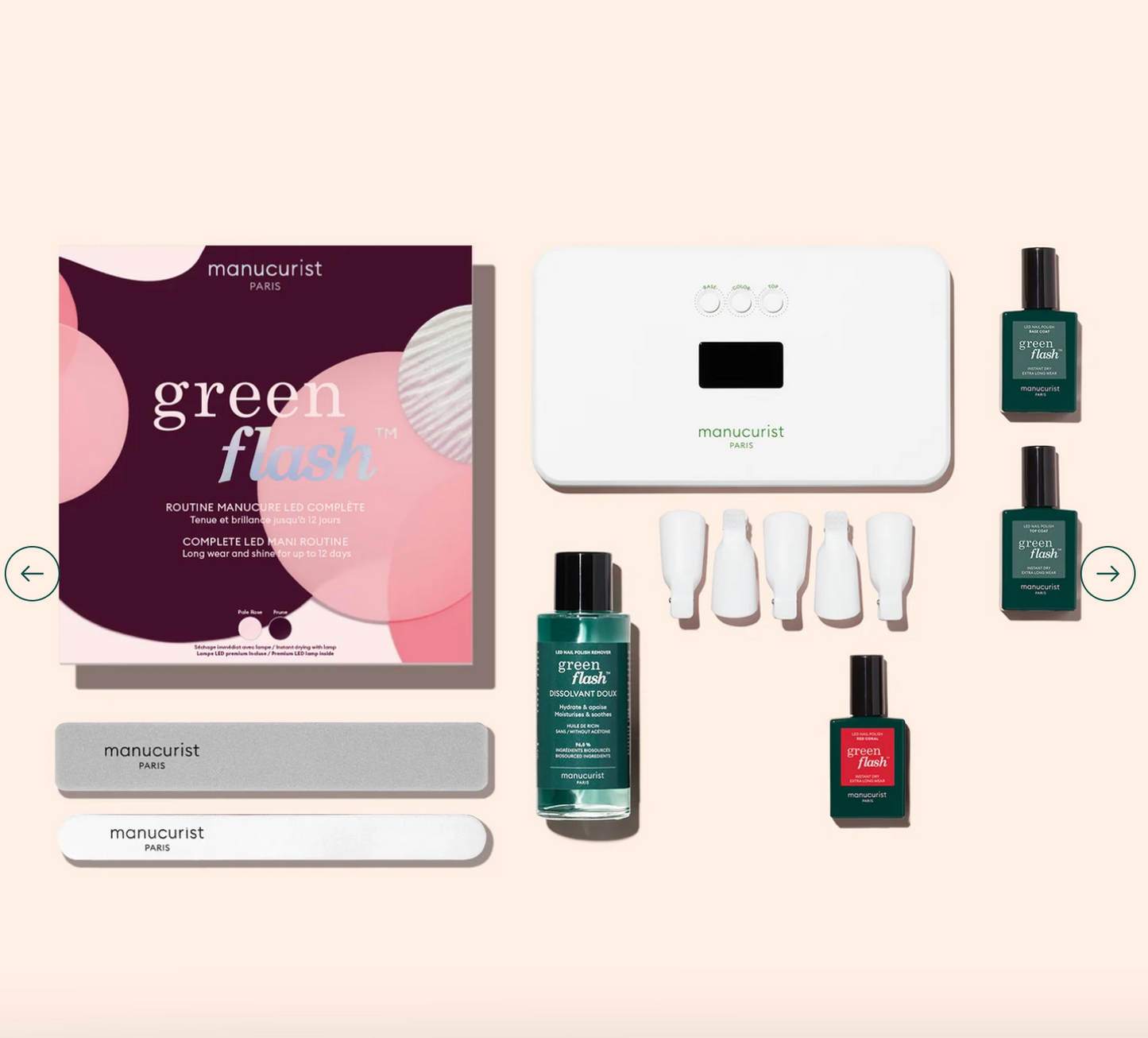 Coffret Green Flash Manucurist