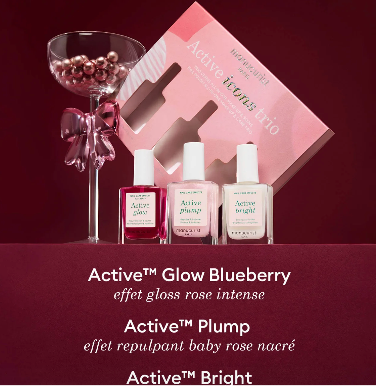 Coffret Active Icons Trio Manucurist