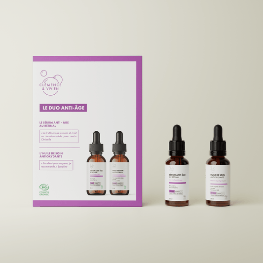 Coffret duo anti-âge Clémence et Vivien