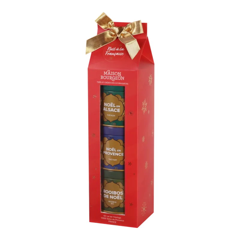 Coffret de Thé et Rooibos : Noël à la Française