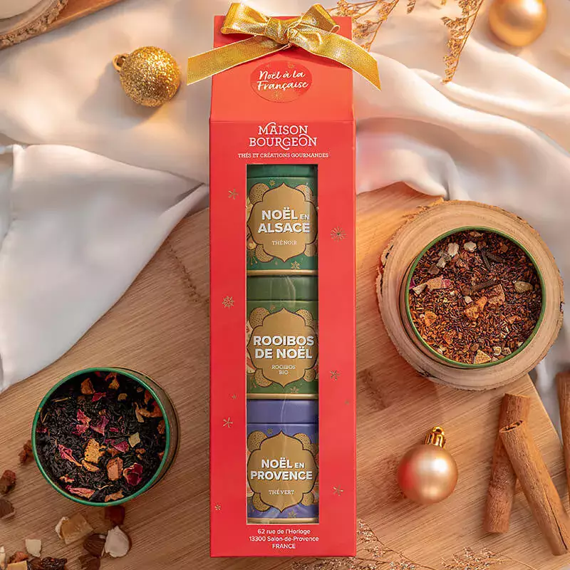 Coffret de Thé et Rooibos : Noël à la Française