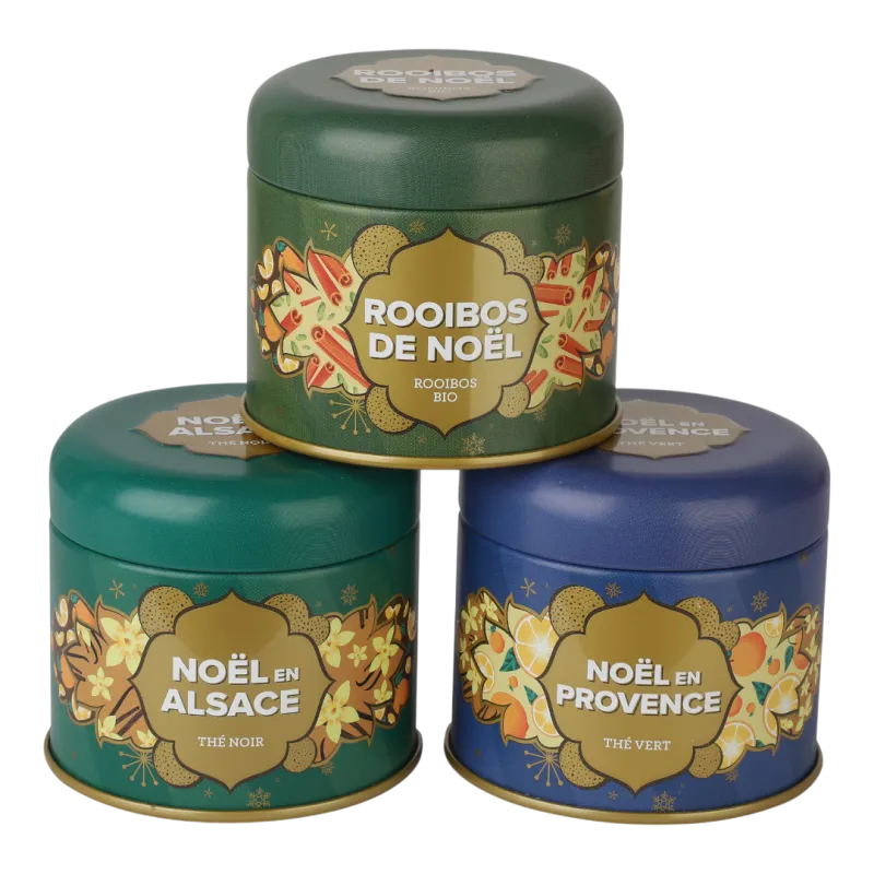 Coffret de Thé et Rooibos : Noël à la Française