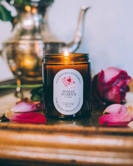 Bougie Roman d'amour - ZIGZAG Island