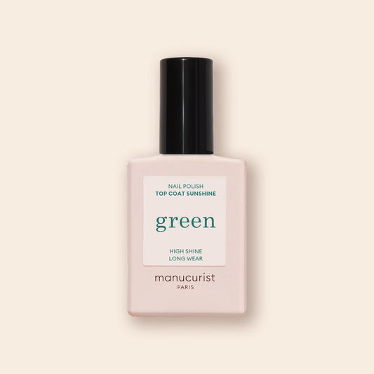 Top Coat 15ml Manucurist (option Green ou Green Flash)