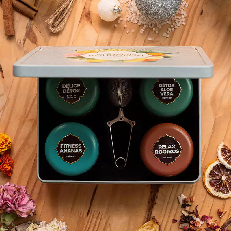 Coffret de Thé et Infusion Détente Maison Bourgeon
