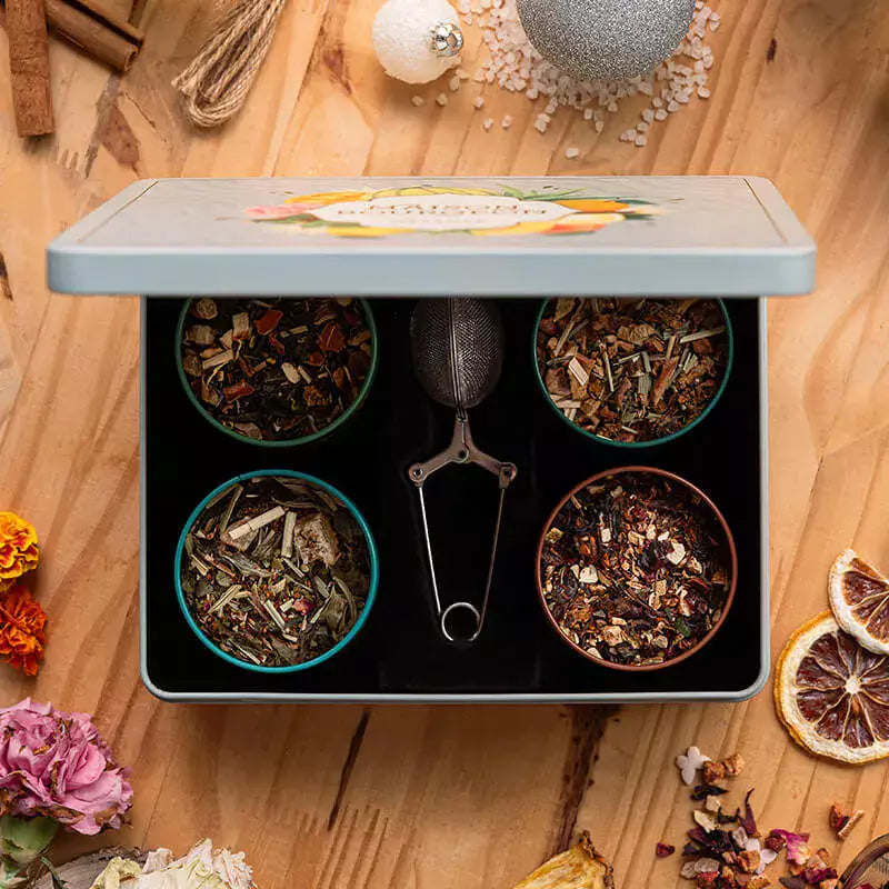 Coffret de Thé et Infusion Détente Maison Bourgeon