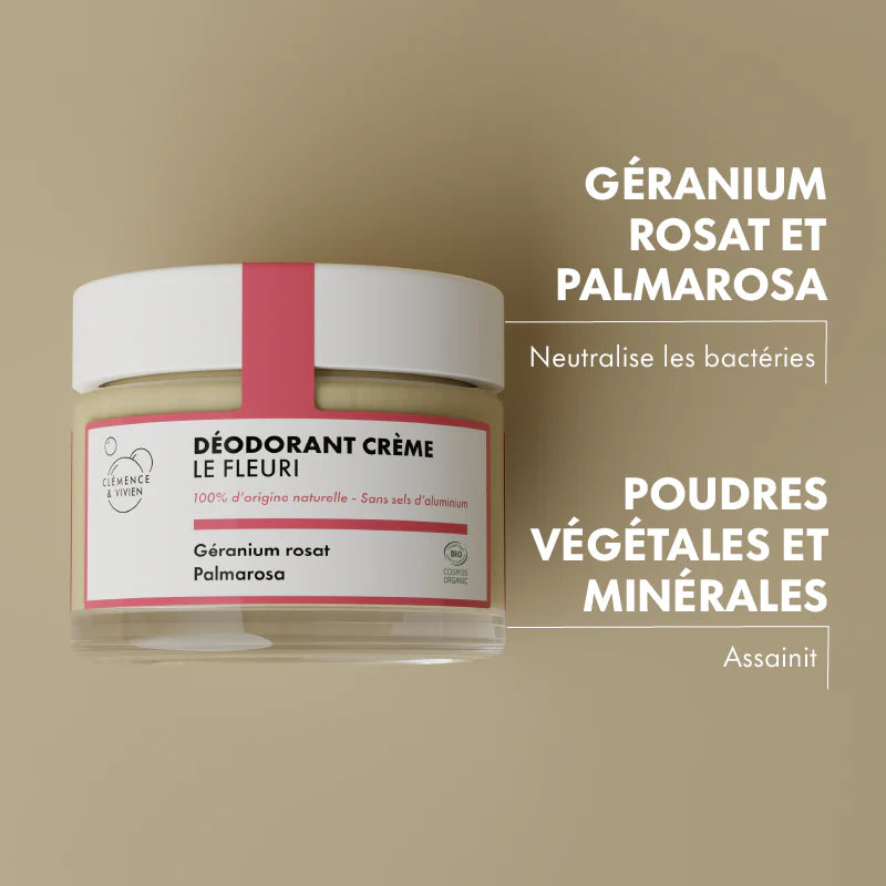 Déodorant naturel 50g Clémence et Vivien