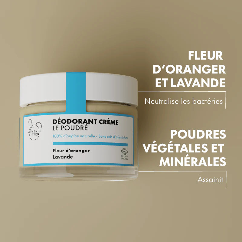 Déodorant naturel 50g Clémence et Vivien