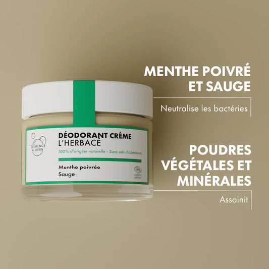 Déodorant naturel 50g Clémence et Vivien