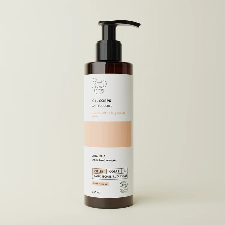 Gel corps anti-rugosités 250ml Clémence @ Vivien