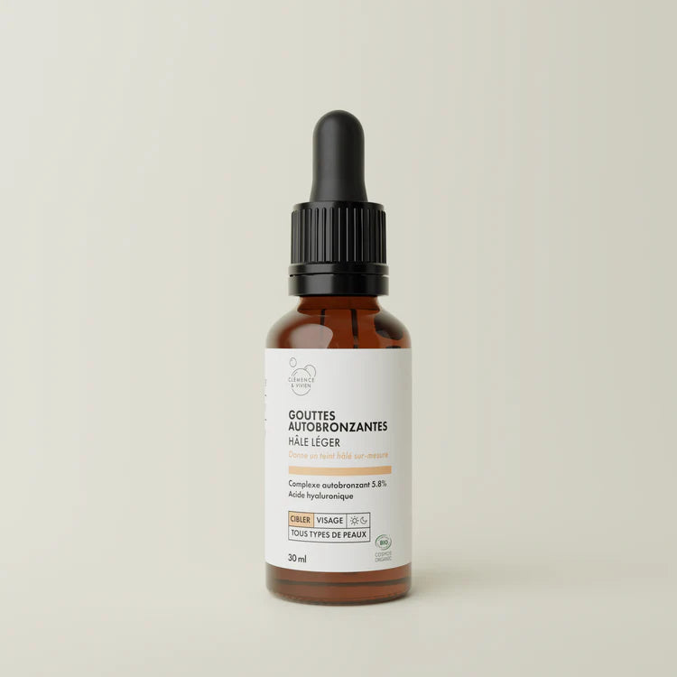 Gouttes autobronzantes 30ml Clémence & VIvien