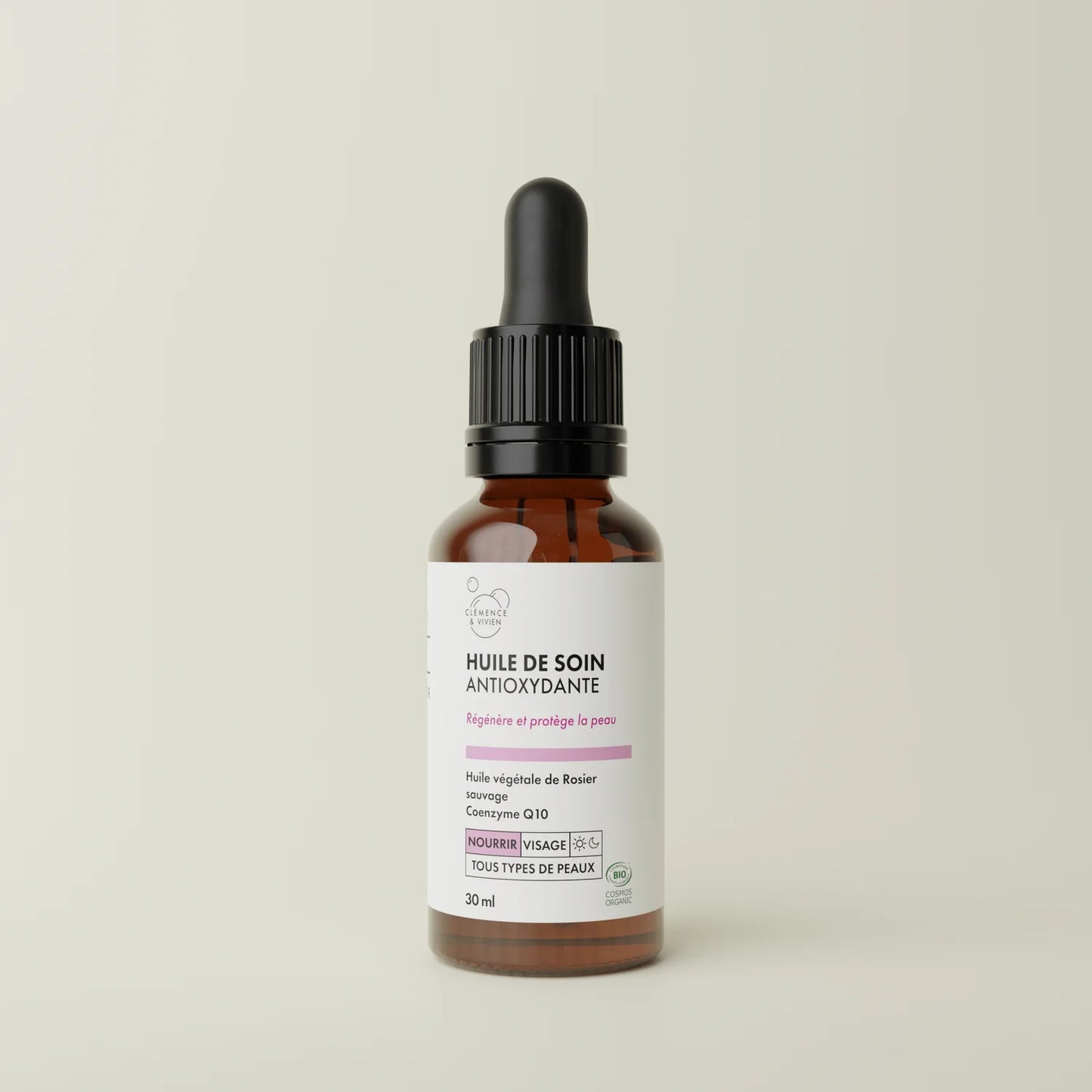Huile de soin anti-oxydante 30ml Clémence et Vivien