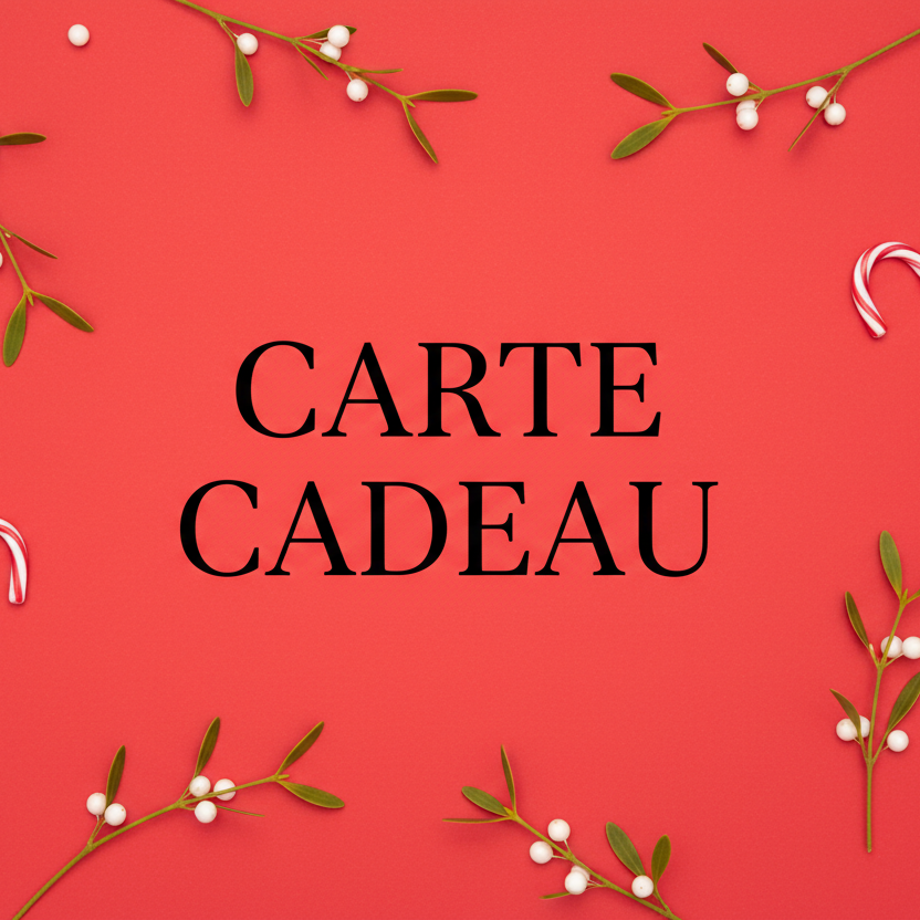 pareil mais carte cadeau écris en noir