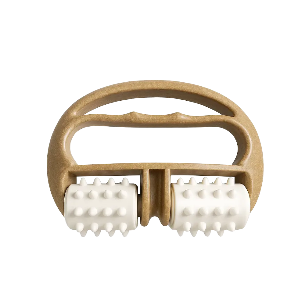 Brosse de Massage Naturelle – Fibres de Coco & Plastique Recyclé