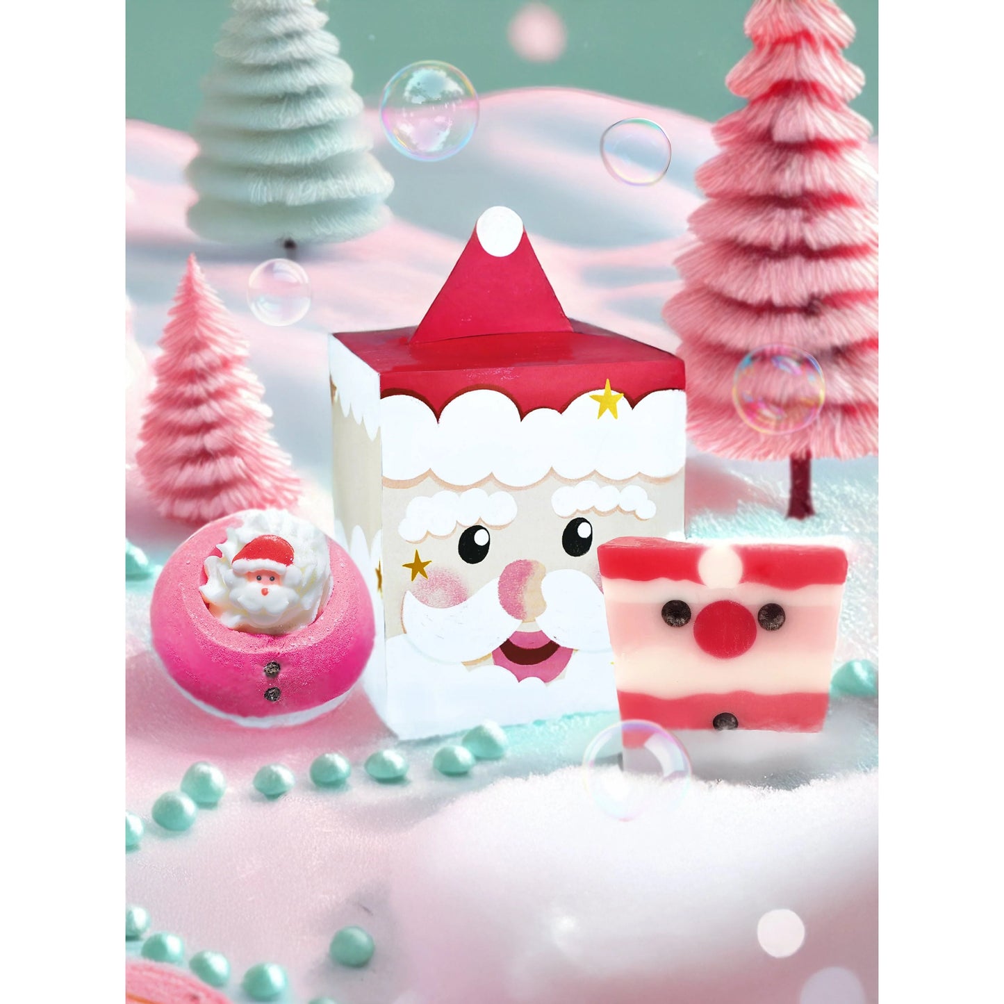 Coffret Père-Noël pour le bain Bomb Cosmetics