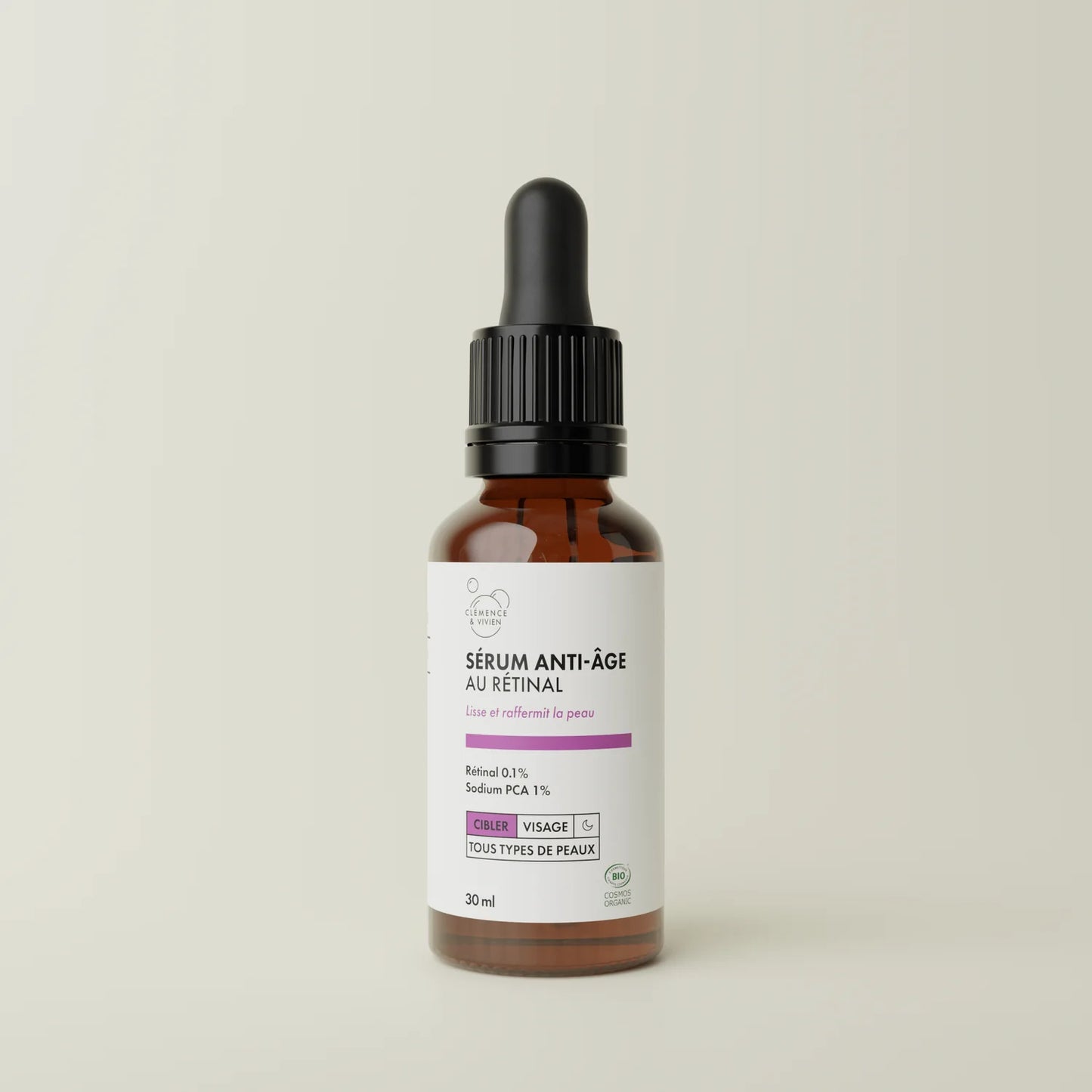 Sérum anti-âge 30ml Clémence et Vivien