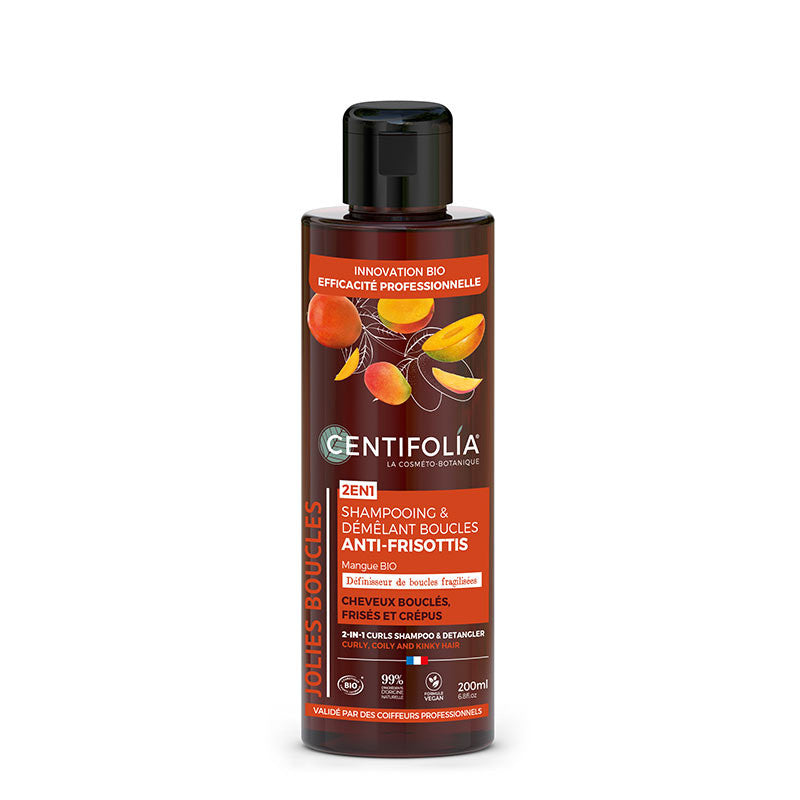 Shampoing et démêlant boucles anti-frisottis Centifolia