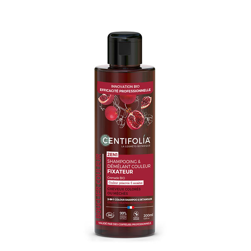 Shampoing et démêlant couleur fixateur 2 en 1 Centifolia