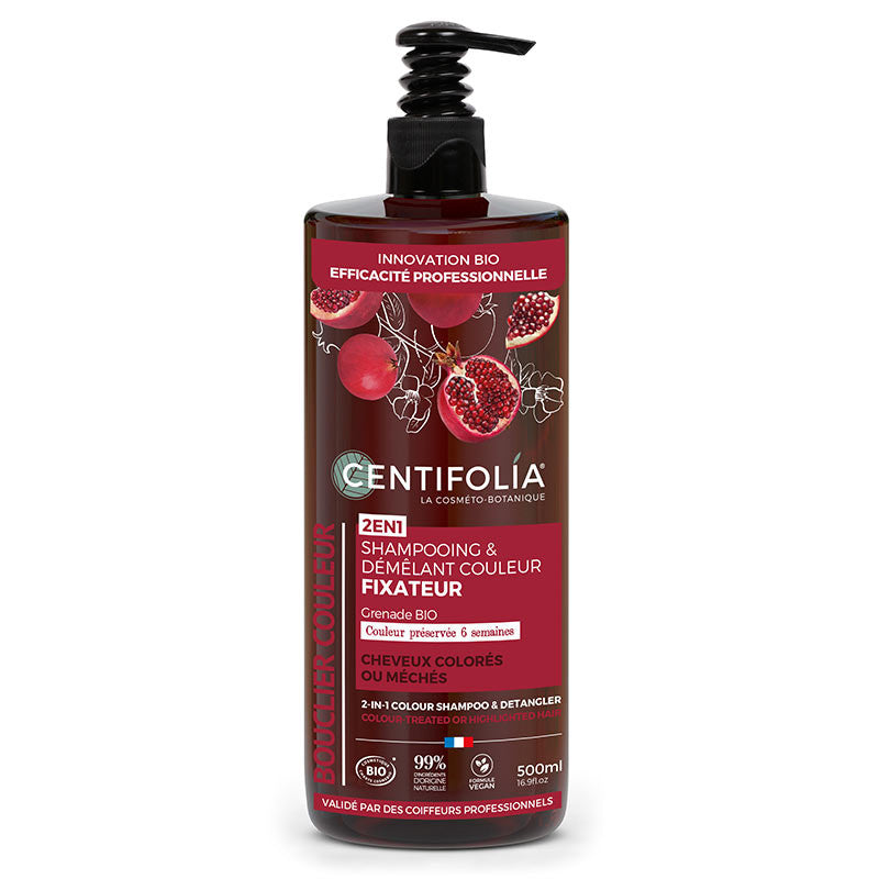 Shampoing et démêlant couleur fixateur 2 en 1 Centifolia